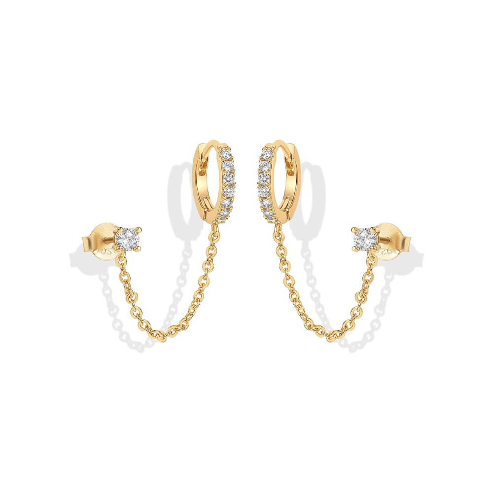 PENDIENTES ADELLA CADENA | ORO