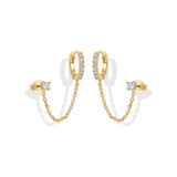 PENDIENTES ADELLA CADENA | ORO
