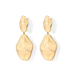 PENDIENTES ONDULATION VAGUE | ORO