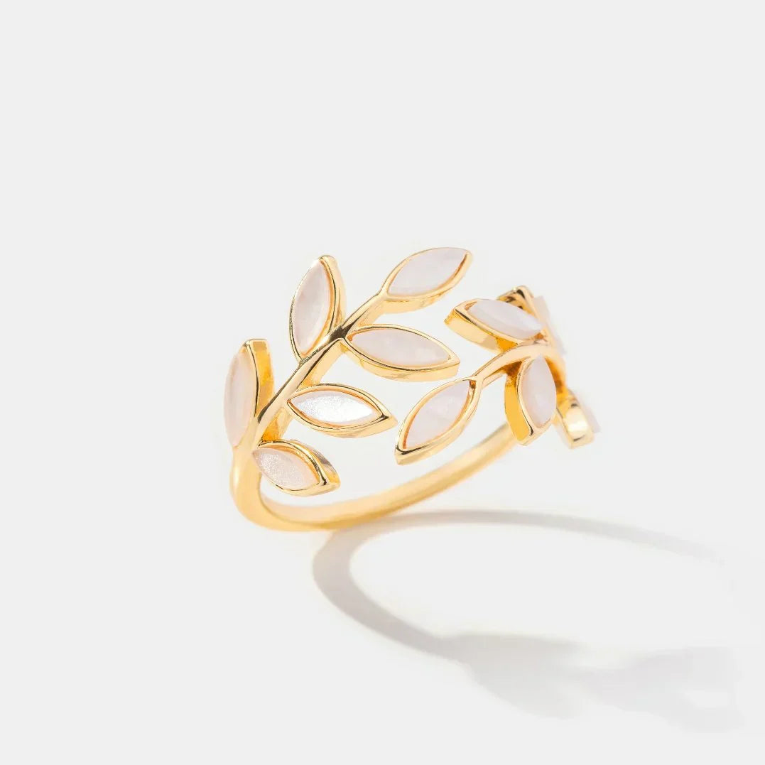 ANILLO NERAYA DELICADO FEUILLE OUVERT | ORO