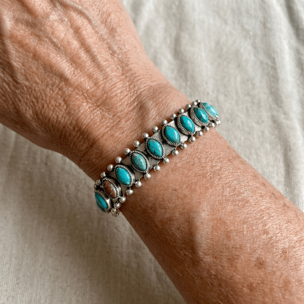 PULSERA VINTAGE TURQUESA PIERRE
