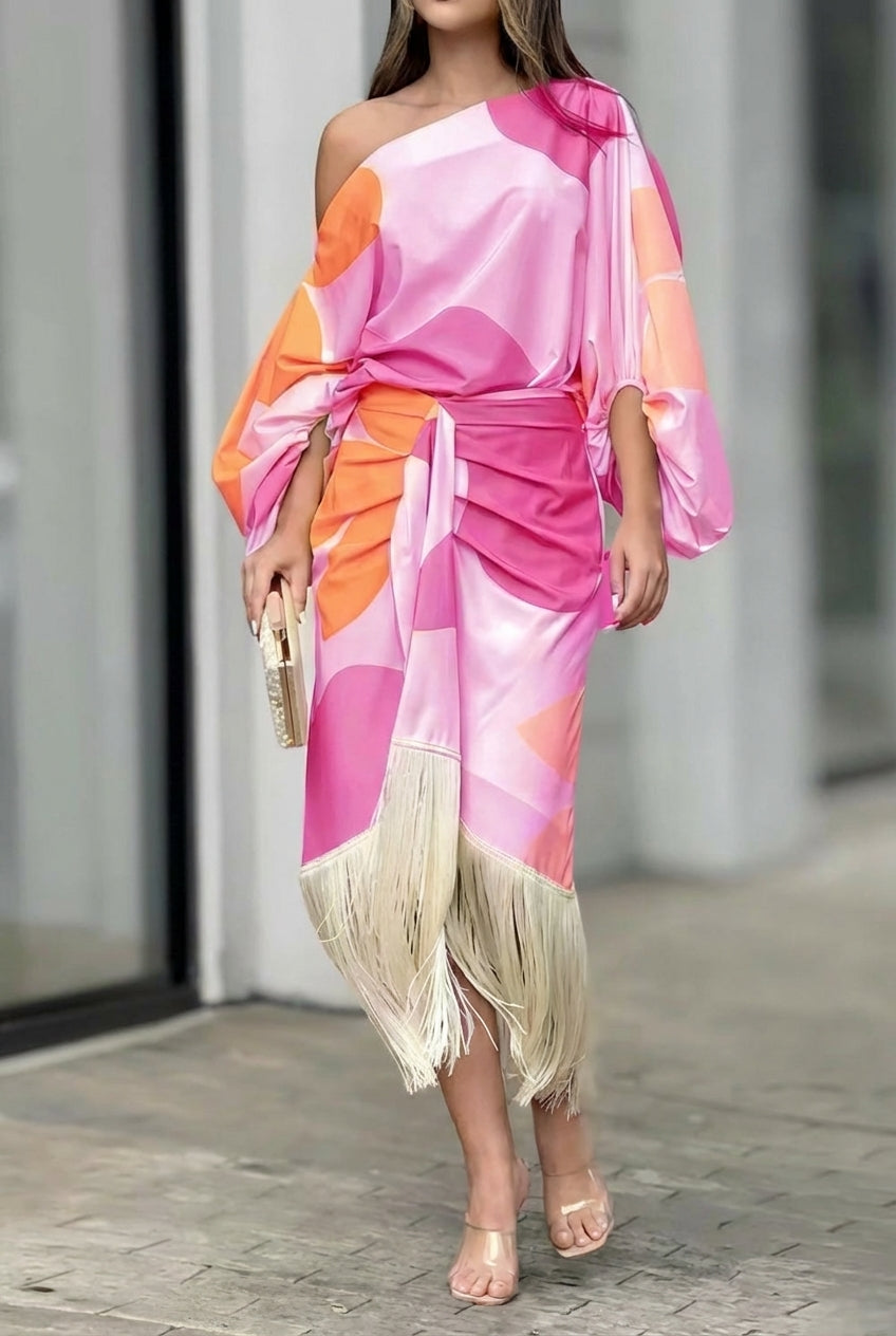Daniela | Two-piece set with fringes