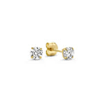 CONJUNTO LARMES DE LUNA PIERRE PENDIENTES | ORO