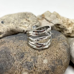 ANILLO VINTAGE RÉGLABLE PLATA