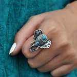 ANILLO VINTAGE ÉLÉPHANT PLATA