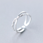 ANILLO VINTAGE PLATA CRUZ