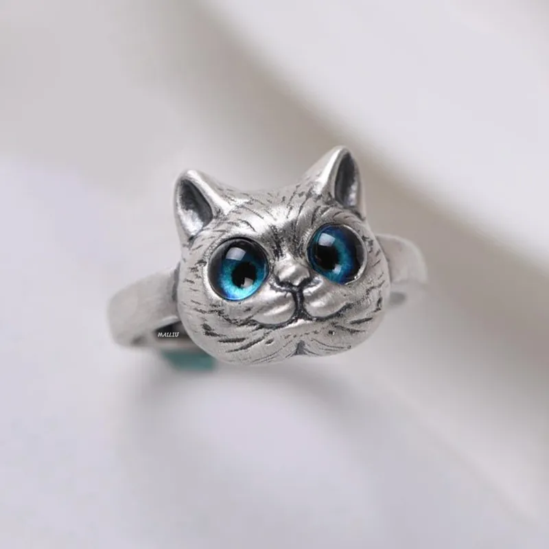 ANILLO VINTAGE JOYEUX CHAT PLATA