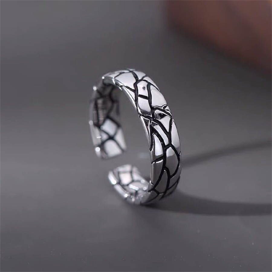 ANILLO VINTAGE SCALES PLATA