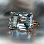 ANILLO VINTAGE AZUL CIRCONA