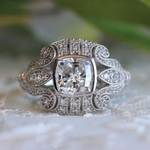 ANILLO VINTAGE MODERNO ÉCLATANT PLATA