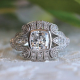 ANILLO VINTAGE MODERNO ÉCLATANT PLATA