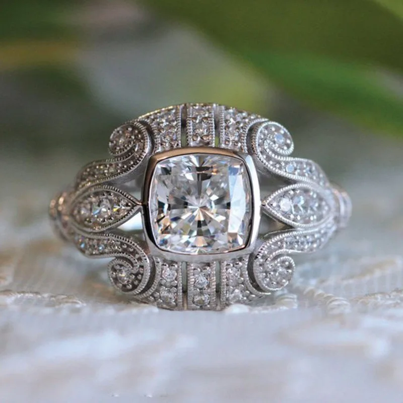 ANILLO VINTAGE MODERNO ÉCLATANT PLATA