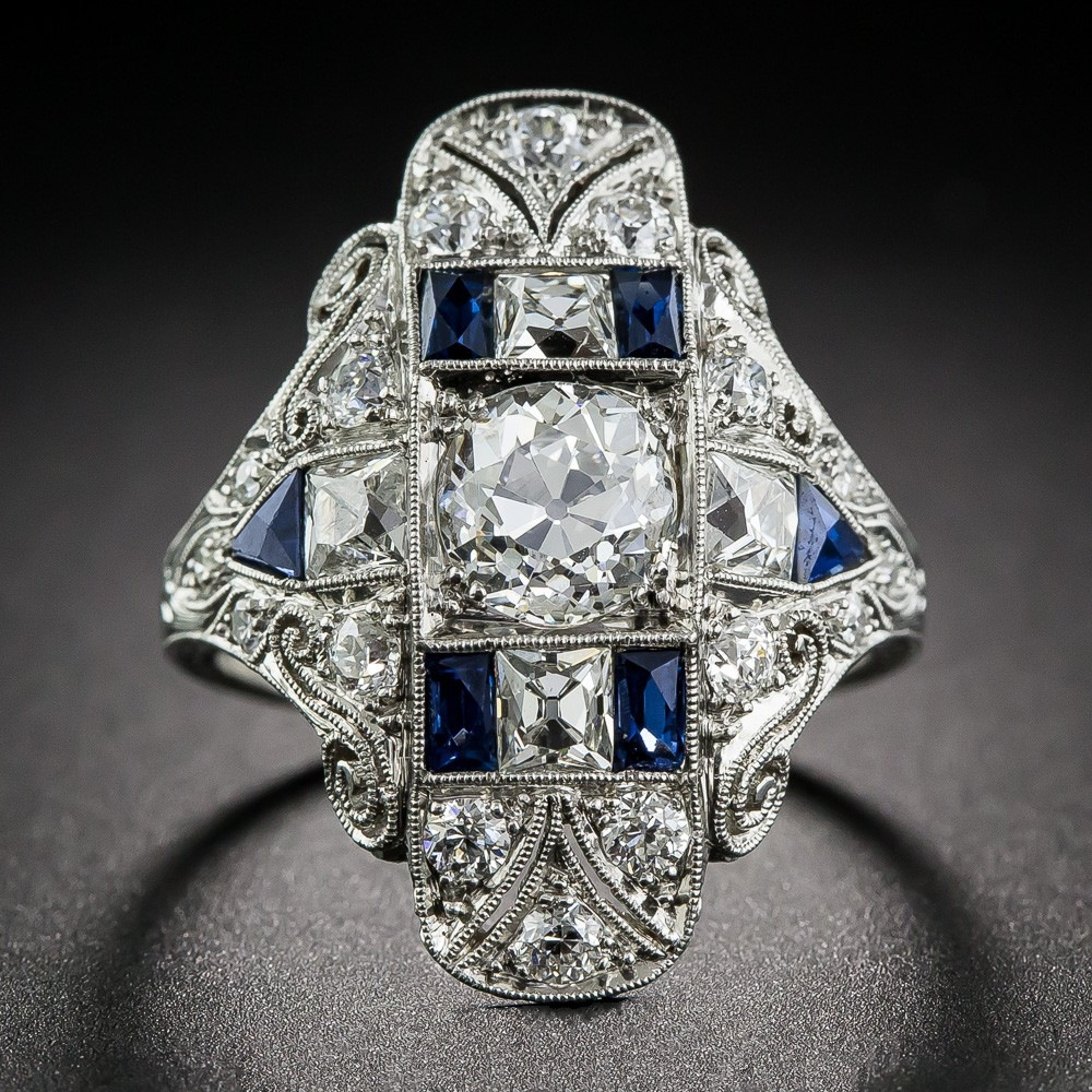ANILLO VINTAGE CIRCONA PLATA