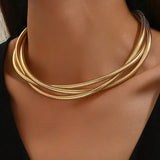 COLLAR TROIS RANG ORO | ORO