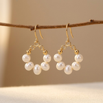 PENDIENTES BAROQUE PERLA CLOU OREILLE
