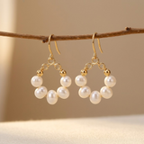 PENDIENTES BAROQUE PERLA CLOU OREILLE