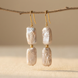 PENDIENTES FAIT MAIN BAROQUE PERLA CROCHET