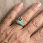 ANILLO TURQUESA MINIMALISTA