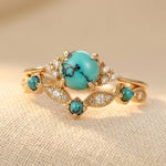 ANILLO BOHEMIO TURQUESA