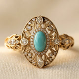 ANILLO TURQUESA CIRCONA