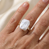 ANILLO BAROQUE PERLA
