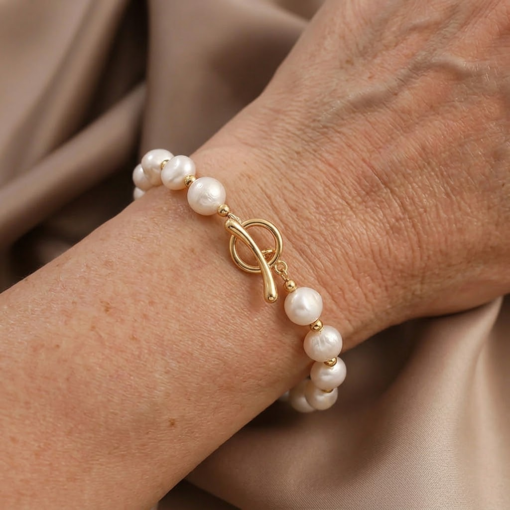 PULSERA BAROQUE PERLA