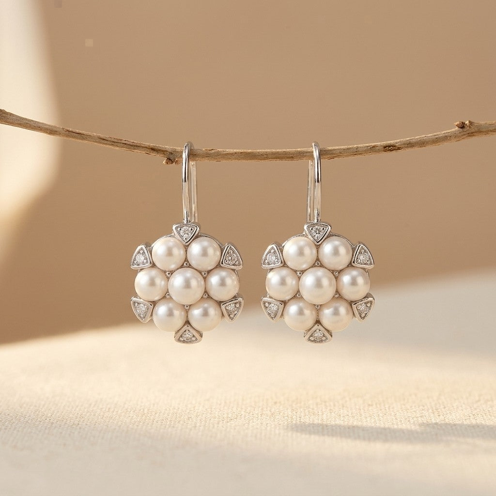 PENDIENTES BAROQUE PERLA GOTA