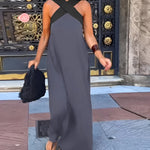 DELPHINE | DRESS WITH CROSSED CUT