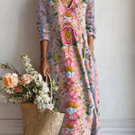 VESTIDO CONFORTABLE DE ESTILO SENCILLO - VALERINA MARBELLA