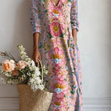 VESTIDO CONFORTABLE DE ESTILO SENCILLO - VALERINA MARBELLA