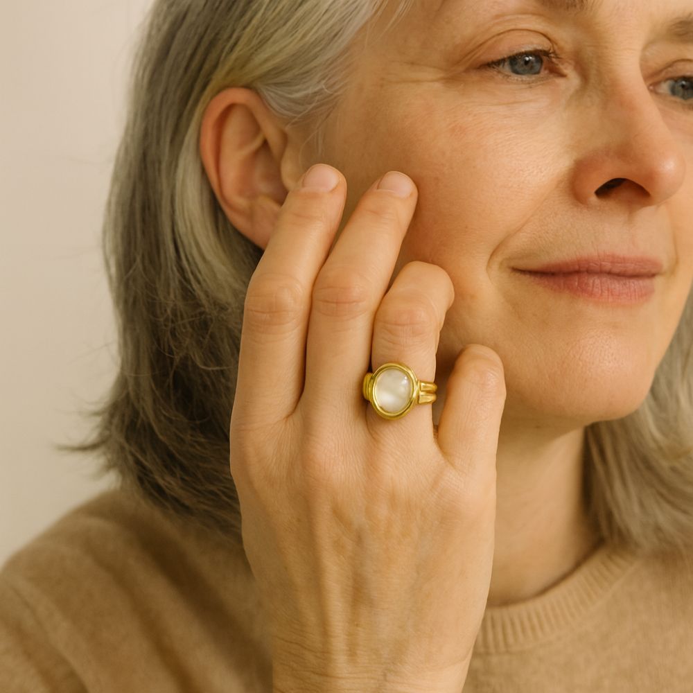 ANILLO ELEGANTE PERLA