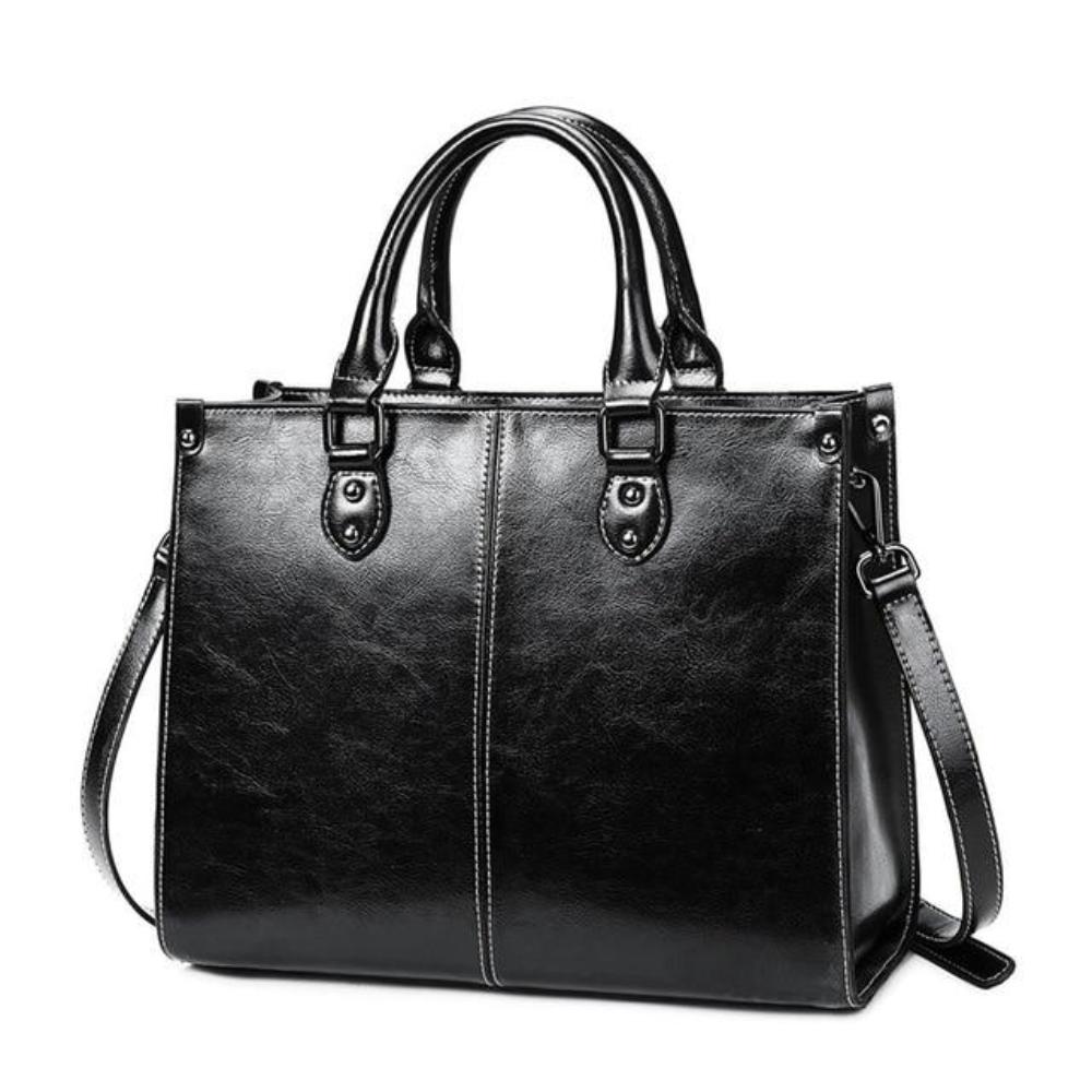 MOCHILA DE CUERO ELEGANTE CON TOQUE MODERNO - VALERINA MARBELLA