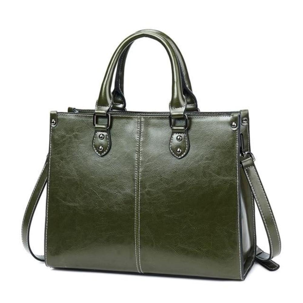 MOCHILA DE CUERO ELEGANTE CON TOQUE MODERNO - VALERINA MARBELLA