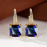 PENDIENTES MYSTIQUE ZAFIRO PIERRE ARO
