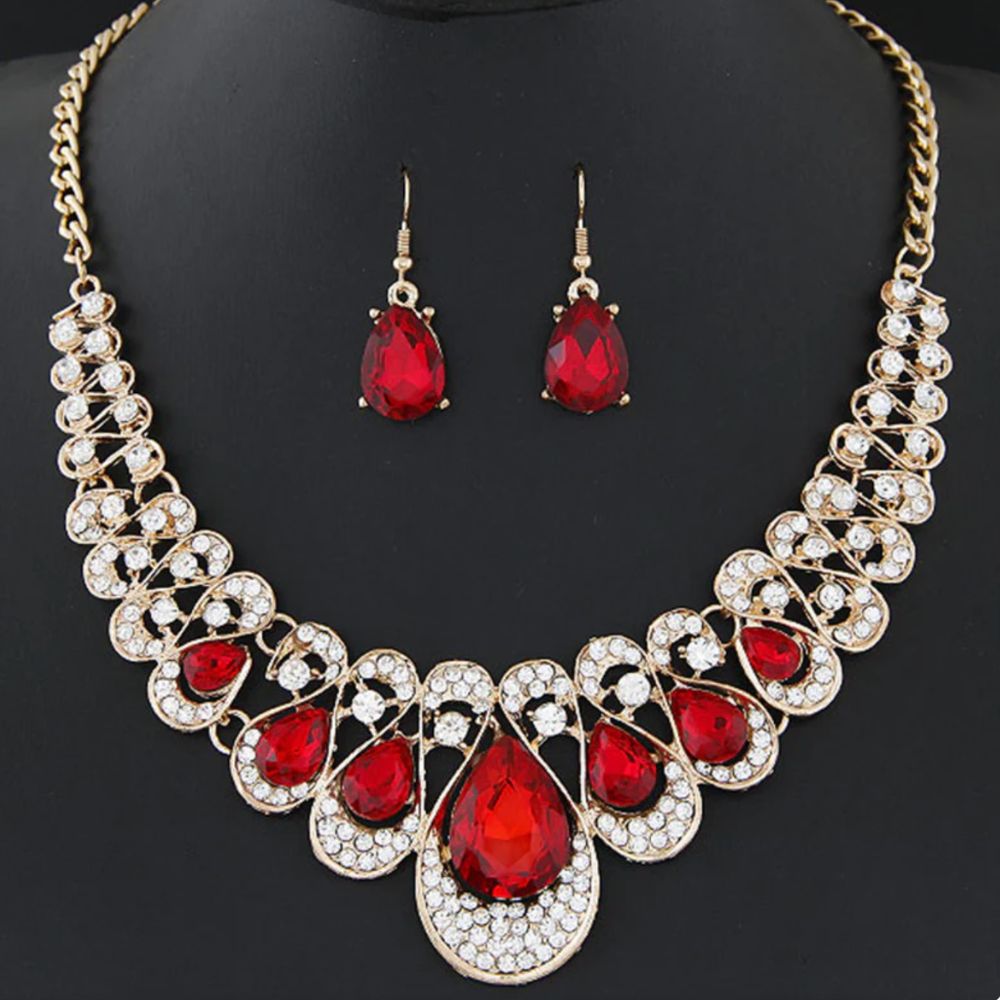 CONJUNTO MAEVINA CRIMSELLE JOYAS
