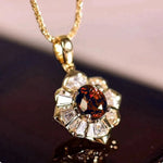COLLAR KAVELLA SOLCRIMSON