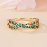 ANILLO ESMERALDA FLUIDE