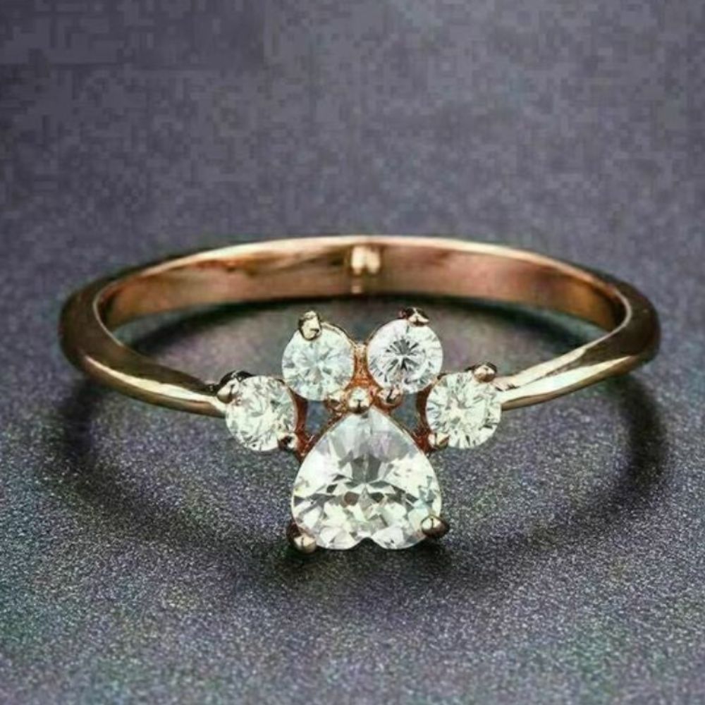 ANILLO VINTAGE CIRCONA PATTE