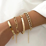 CONJUNTO ELAN MERCER PULSERA | ORO