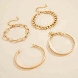 CONJUNTO ELAN MERCER PULSERA | ORO