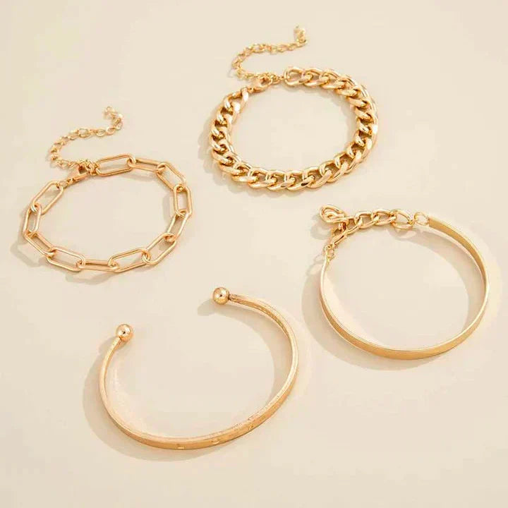 CONJUNTO ELAN MERCER PULSERA | ORO