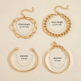 CONJUNTO ELAN MERCER PULSERA | ORO