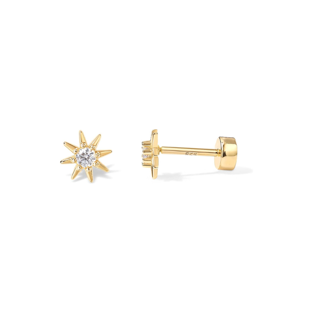 PENDIENTES SOLEIL RAYONNANT | ORO