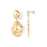 PENDIENTES ONDULATION VAGUE | ORO