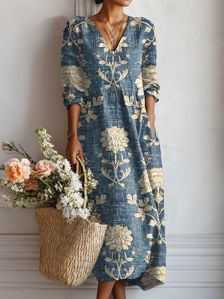 VESTIDO RELAJADO Y CÓMODO - VALERINA MARBELLA
