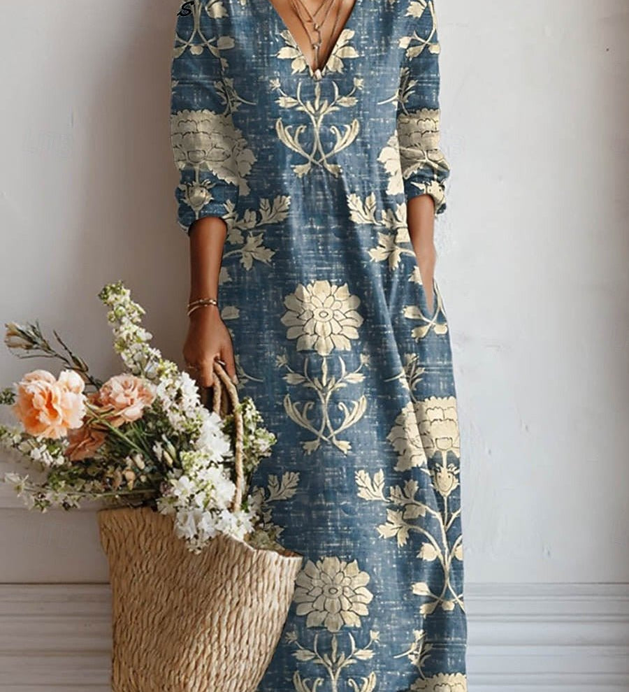 VESTIDO RELAJADO Y CÓMODO - VALERINA MARBELLA