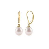 PENDIENTES PERLA COLGANTE | ORO