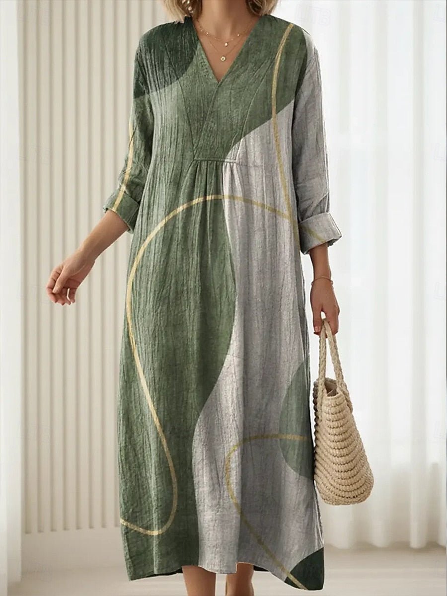 VESTIDO DE CORTE CÓMODO PARA EL DIA A DIA - VALERINA MARBELLA