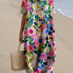 VESTIDO FLORAL DE ESTILO VINTAGE - VALERINA MARBELLA