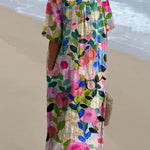 VESTIDO FLORAL DE ESTILO VINTAGE - VALERINA MARBELLA